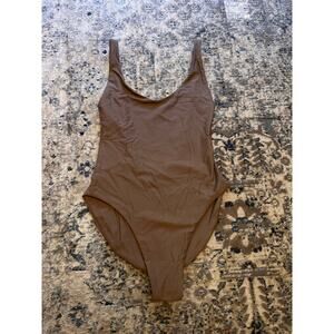 Jade Contour One Piece Swimsuit in Nude